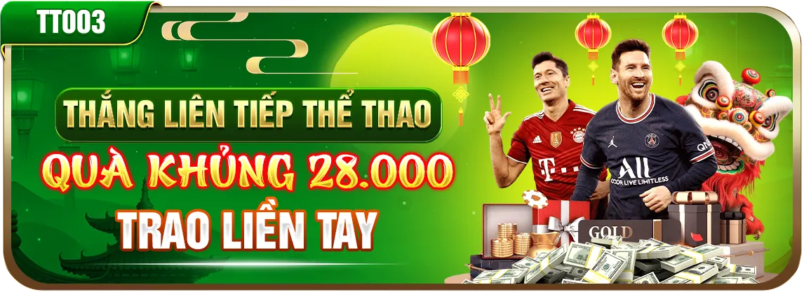 Banner quảng cáo các ưu đãi và khuyến mãi hấp dẫn cho game nổ hũ
